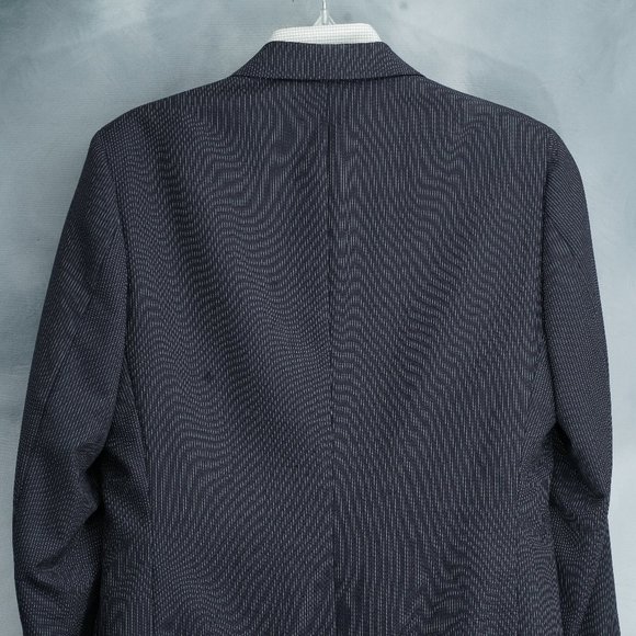 Sears Citation Men's Blue Jacket Suit - 40-34 Reg - Picture 5 of 7